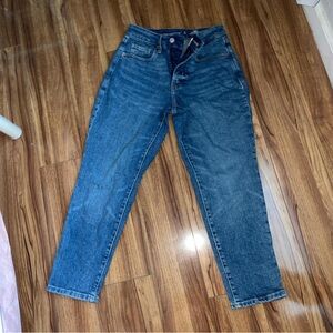 High rise curvy o.g straight old navy jeans in 2 petite, only wore once